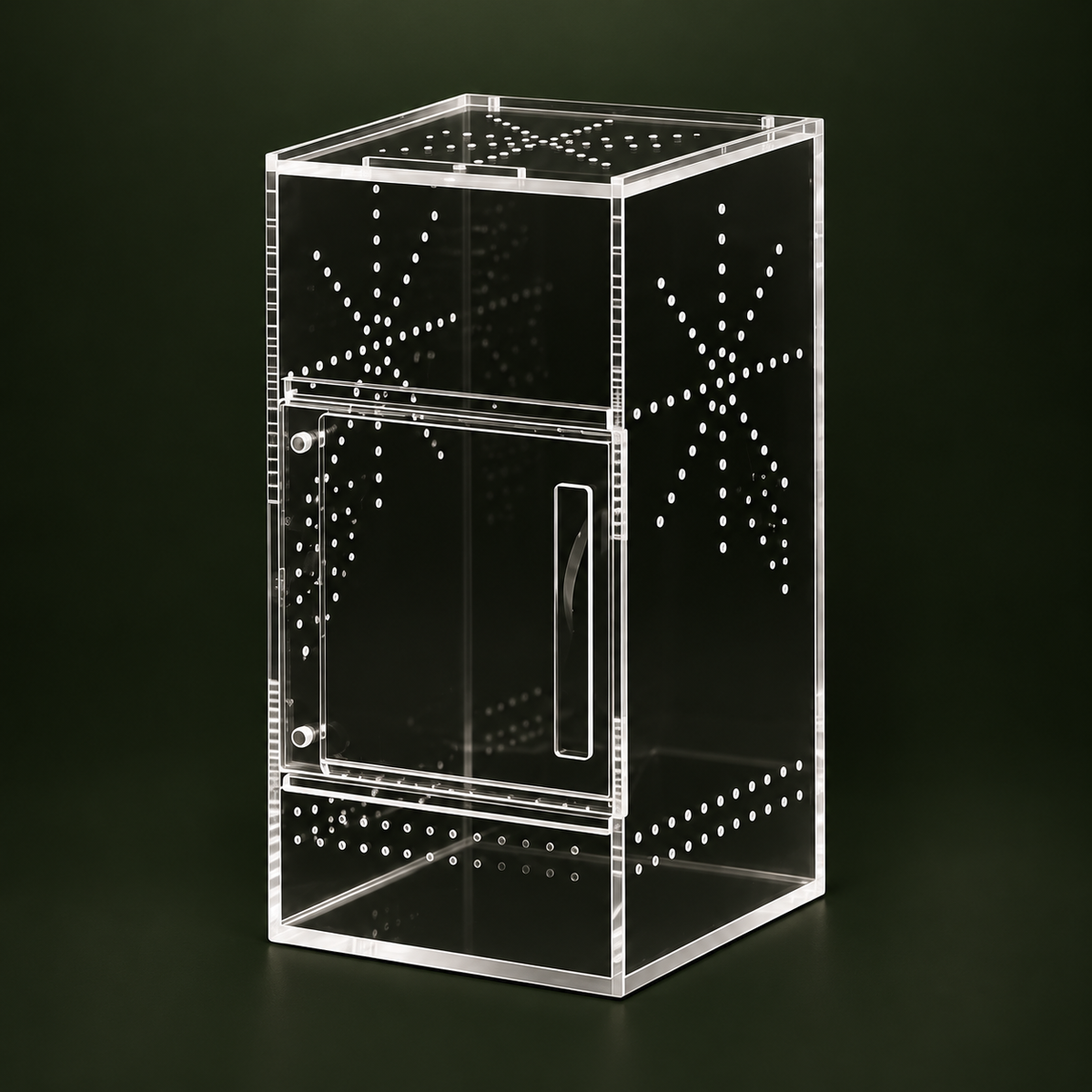 Empty rectangular enclosure shape illustration